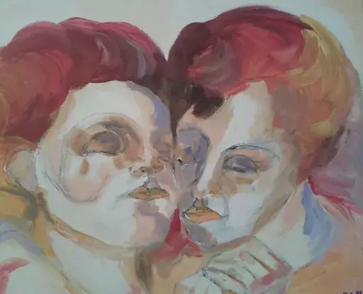 Edith STÜTZ - Painting - LOVE