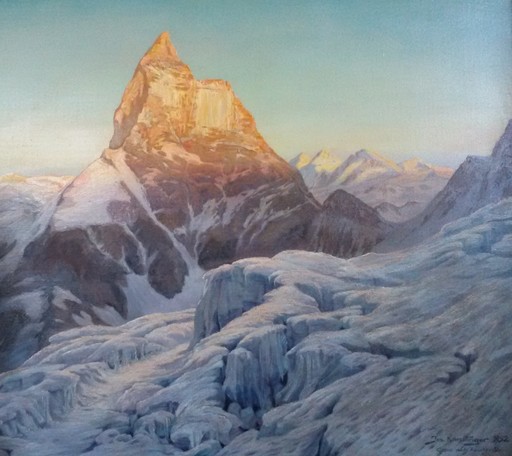 Josef KNEUTTINGER - Pittura - Matterhorn