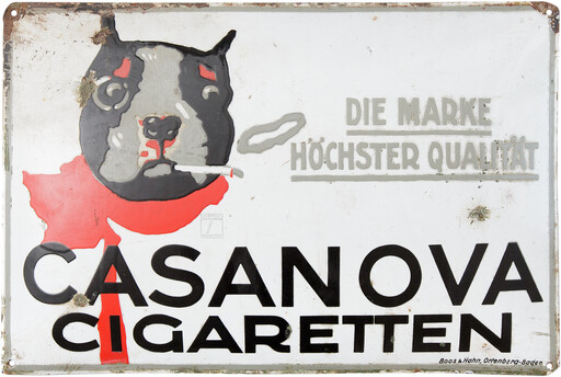 Ludwig HOHLWEIN - Grabado - Casanova Cigaretten