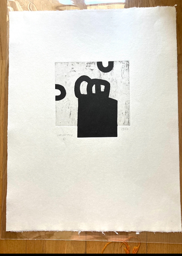 Eduardo CHILLIDA - Print-Multiple - "Osotu"