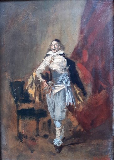 Louis Georges BRILLOUIN - Pintura - Portrait d'homme