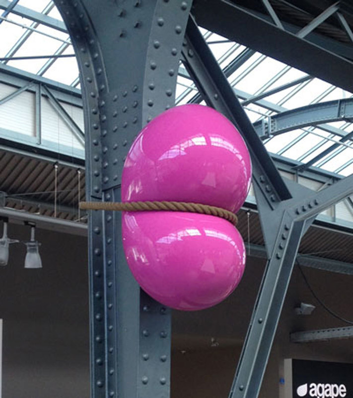 Stephan MARIENFELD - Sculpture-Volume - Große Dislike pink
