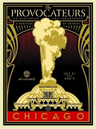 Shepard FAIREY - Stampa-Multiplo - The Provocateur