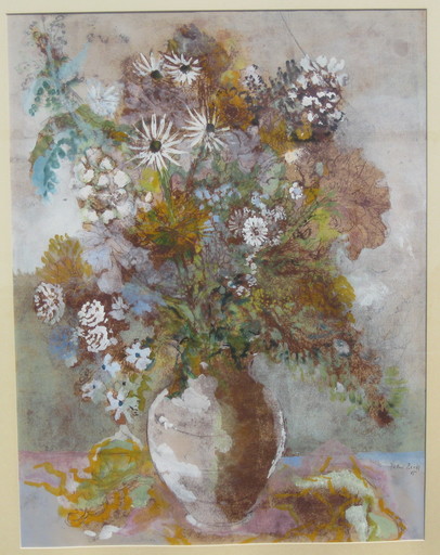 Hubert BERKE - Painting - Blumenstilleben