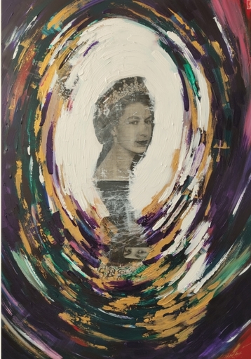 Douglas FINDLAY - Painting - The Queen