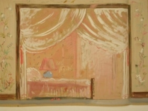 József BATO - Painting - Stage Interior Design