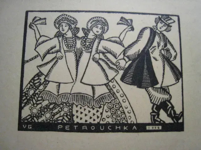 PETROUCHKA 1912 by Valentine HUGO buy art online artprice