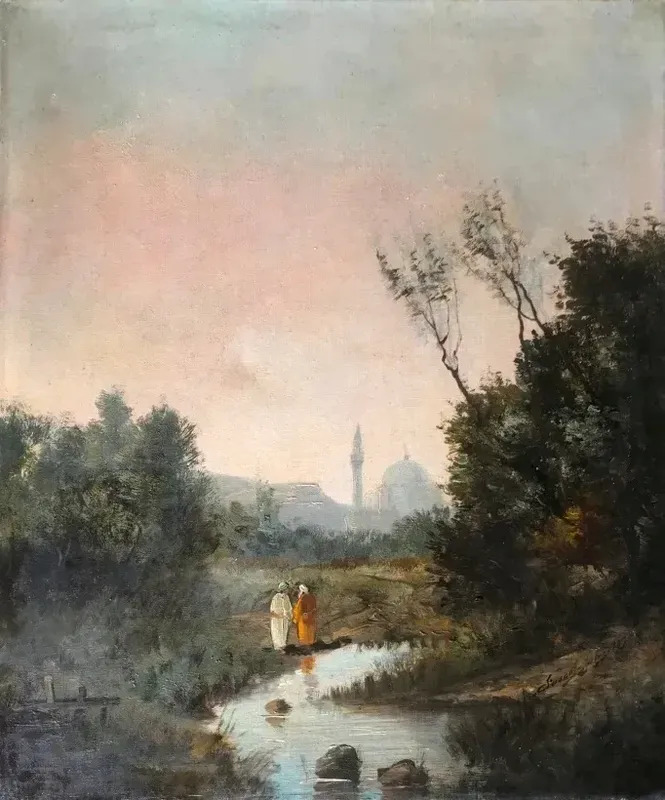 Behind “Sainte Sophie”in Istanbul (Turkey) PASCAL