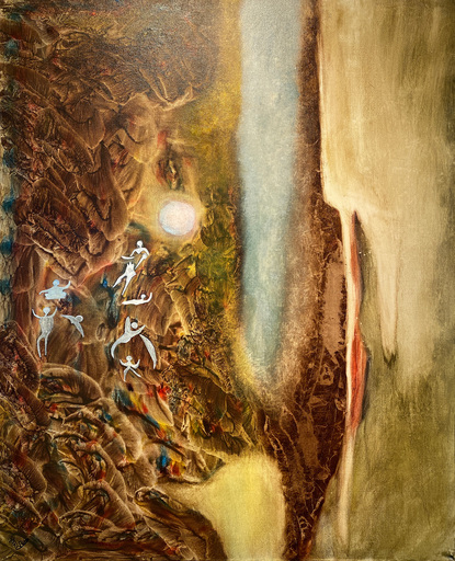 Carlos PARRA - Gemälde - Gopali Silencio-1