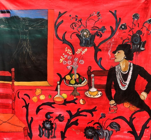Suzi FADEL NASSIF - Painting - La Maison de Coco