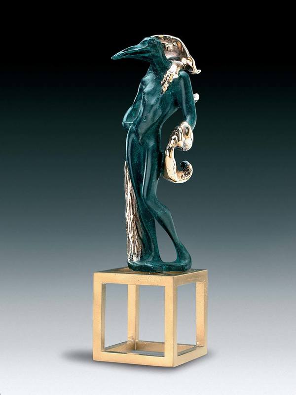 Salvador DALI - Skulptur Volumen - Birdman, L'homme oiseau