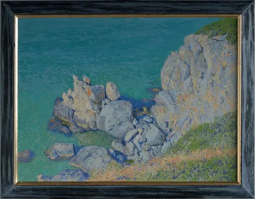 Simon L. KOZHIN - Peinture - Rocks by the sea