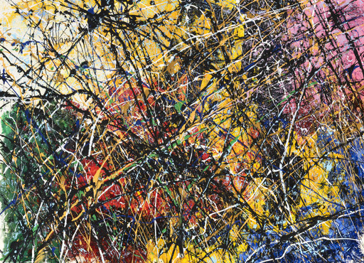 Jean-Jacques MARIE - Gemälde - Abstraction lyrique série A 533