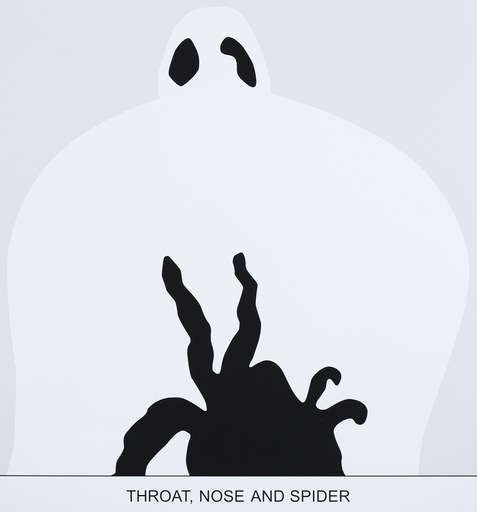 约翰·巴尔代萨里 - 版画 - Sediment: Throat, Nose and Spider