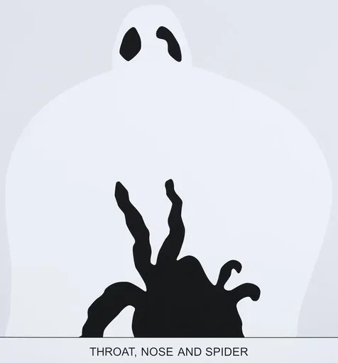 John BALDESSARI - Print-Multiple - Sediment: Throat, Nose and Spider