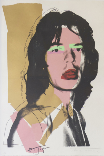 Andy WARHOL - Stampa-Multiplo - Mick Jagger 143