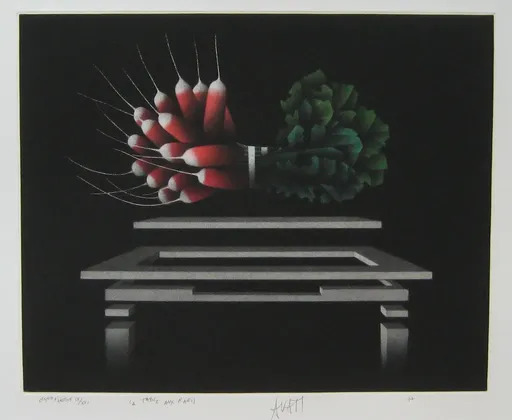 Mario AVATI - Print-Multiple - GRAVURE 1977 SIGNÉE AU CRAYON NUM/XVI HANDSIGNED ETCHING