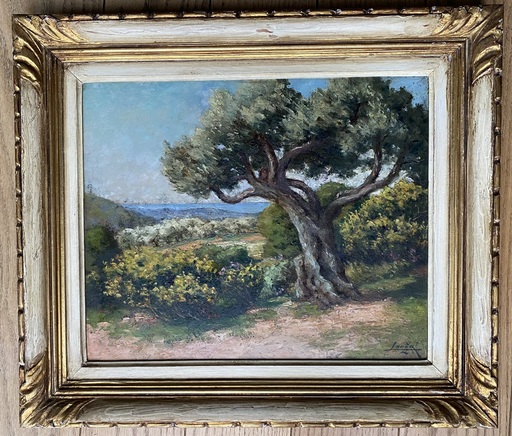Luigi LANZA - Peinture - L'olivier