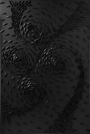 Riccardo GUSMAROLI - Peinture - vortice nero 