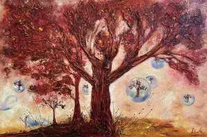 Diana MALIVANI - Pittura - When I Saw This Tree...