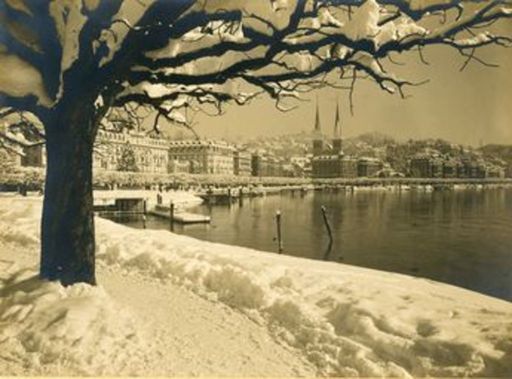 Franz SCHNEIDER - Photo - Luzern im Schnee