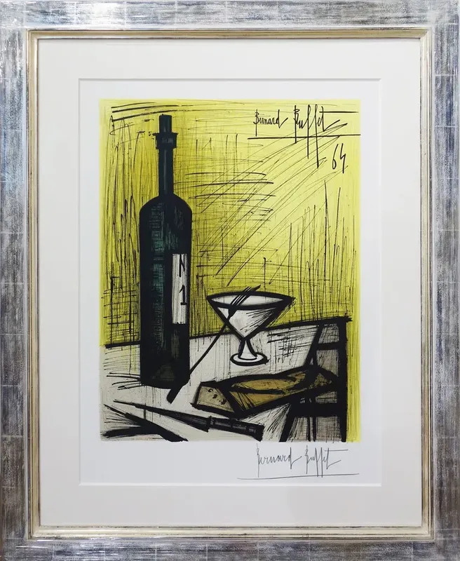 Bread and wine Bernard Buffet