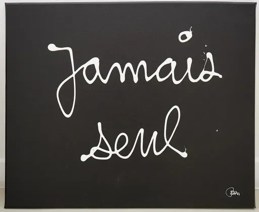BEN - Painting - Jamais seul