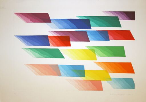 皮耶罗·多拉齐奥 - 版画 - Color fax 3