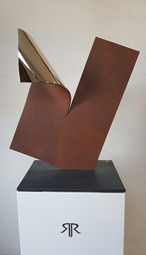 Ricky REESE - Escultura - Bended sheet two