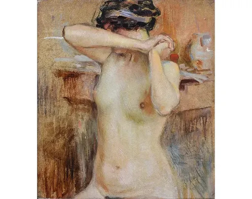 Aleardo TERZI - Painting - Nudo