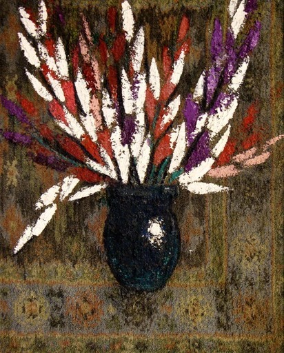 Laimodot Petrovich MURNIEK - Painting - Flowers