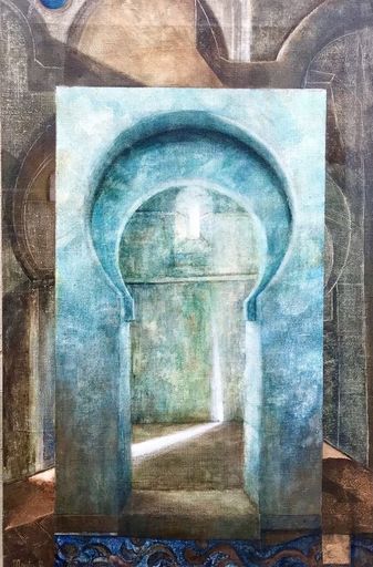 Maylis BOURDET - Painting - Porte de San Miguel