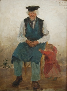 Hugo MÜHLIG - Painting - Sebastian