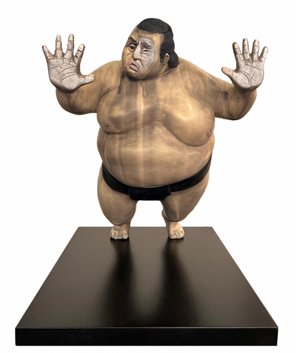 Stefano BOMBARDIERI - Escultura - Barriera invisibile / sumo