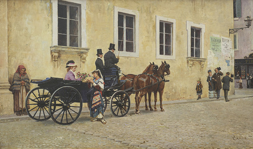 Federico DEL CAMPO - Gemälde - Fiori di primavera