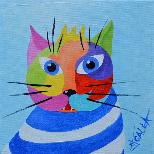 GALKA - Gemälde - Petit Chat
