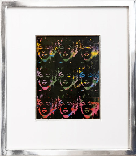 安迪·沃霍尔 - 版画 - Nine Multicolored Marilyns