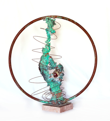 Edgardo MANNUCCI - Skulptur Volumen - Cerchio