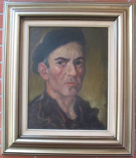 Karel MOLNAR - Painting - Self Portrait