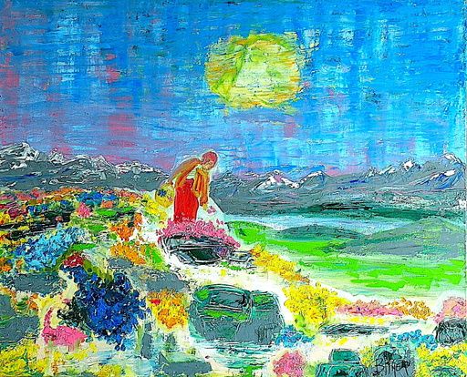 Bernard PINEAU - Painting - H073F40 Ayurveda
