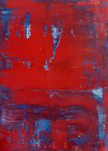 Patrick JOOSTEN - Peinture - Rouge