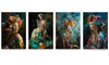 KSAVERA - Print-Multiple - Belle Epoque DS0279 - set of 4 photo prints 