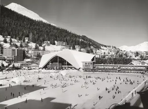 Otto FURTER - Fotografie - Eisstadion in Davos (Switzerland)