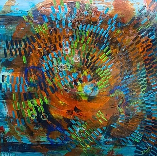 Pascale PICOT - Gemälde - Abstraction 3