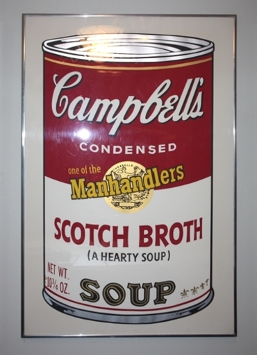 Andy WARHOL - Druckgrafik-Multiple - Scott Broth, from the Campbell Soup II