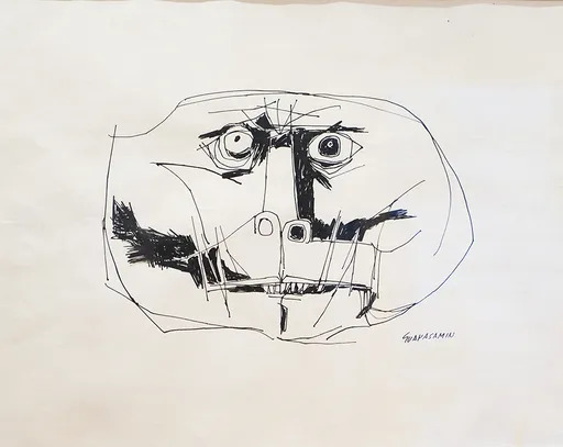 Oswaldo GUAYASAMIN - Drawing-Watercolor - Babuino