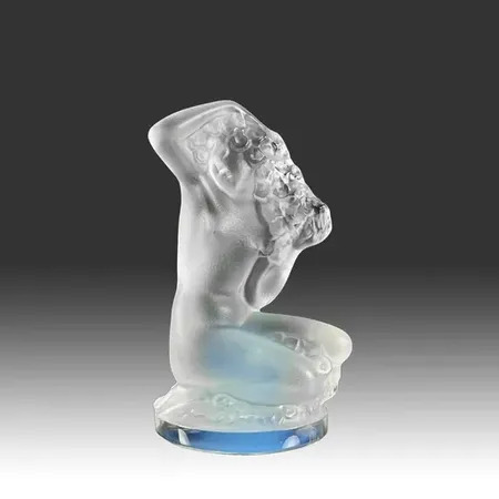 LALIQUE ラリック オブジェFLORE フロール 裸婦 クリスタル Flora, Nude sculpture – Lalique North America