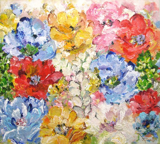 Lily MARNEFFE - Peinture - Blossom