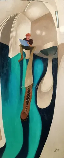 Jon FRIEDMAN - 绘画 - 'Untitled'