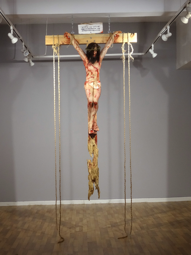 Juan PIZA - Sculpture-Volume - Inter duas vesperas. Cristo crucificado